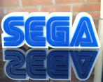 prachtig 3D Logo SEGA voor gameroom mancave, Verzenden, 1 speler, Nieuw, Saturn of Dreamcast