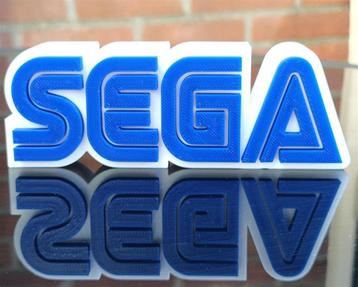prachtig 3D Logo SEGA voor gameroom mancave beschikbaar voor biedingen