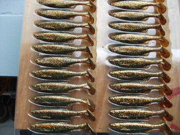 10 stuks Savage Gear 3D Fat Minnow T-Tail roofvis shads  beschikbaar voor biedingen