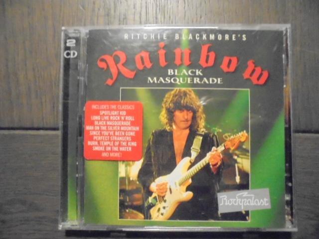 Ritchie Blackmore's RAINBOW, Black Masquerade, LIVE op 2 CDs, Cd's en Dvd's, Cd's | Rock, Zo goed als nieuw, Rock-'n-Roll, Ophalen of Verzenden
