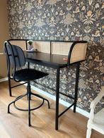 Bureau webbing zwart, Ophalen, Gebruikt, Bureau