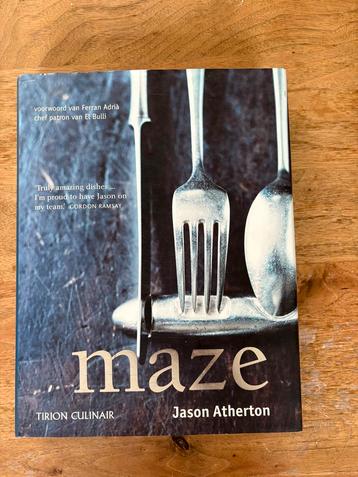 Maze - Jason Atherton Kookboek beschikbaar voor biedingen