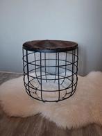 Bijzettafel - tafel - meubel, Ophalen of Verzenden, Hout