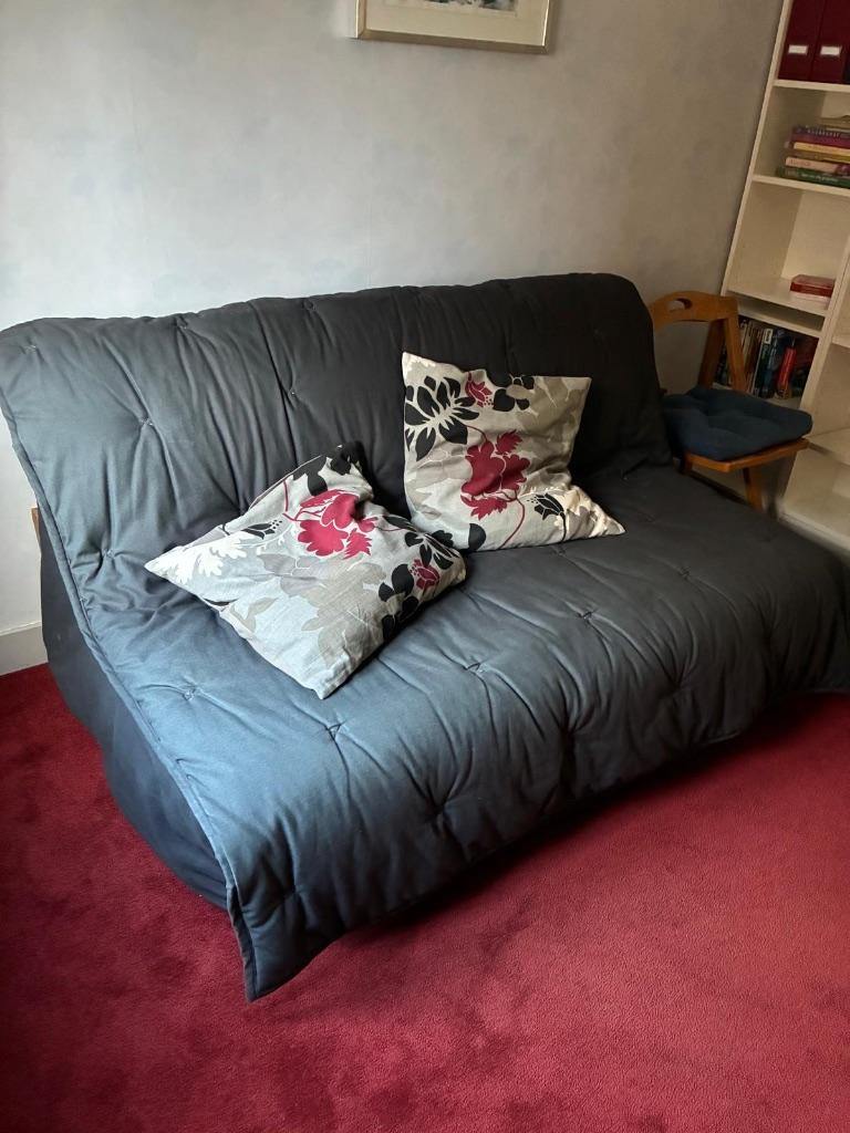 slaapbankje, Ophalen, Gebruikt, Tweepersoons, 140 cm