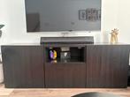 Ikea Besta zwartbruin 180 cm, Huis en Inrichting, Ophalen, Zo goed als nieuw, 25 tot 50 cm, Minder dan 100 cm