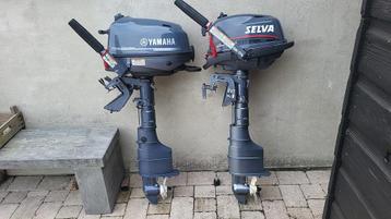 KOOPJE 2 hele mooie Yamaha 4pk 4takt langstaart. beschikbaar voor biedingen