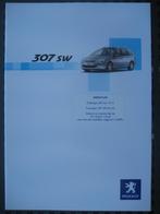 Peugeot 307 SW (2004), Boeken, Auto's | Folders en Tijdschriften, Nieuw, Peugeot, Ophalen of Verzenden