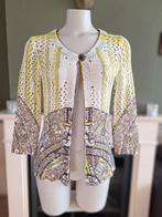 Etoile du Monde lime wit groen vest 2 M gratis verz in NL, Kleding | Dames, Truien en Vesten, Maat 38/40 (M), Verzenden, Etoile du Monde