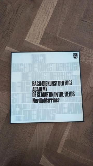 Bach - Die Kunst der Fuge (2LP Boxset, Philips) beschikbaar voor biedingen