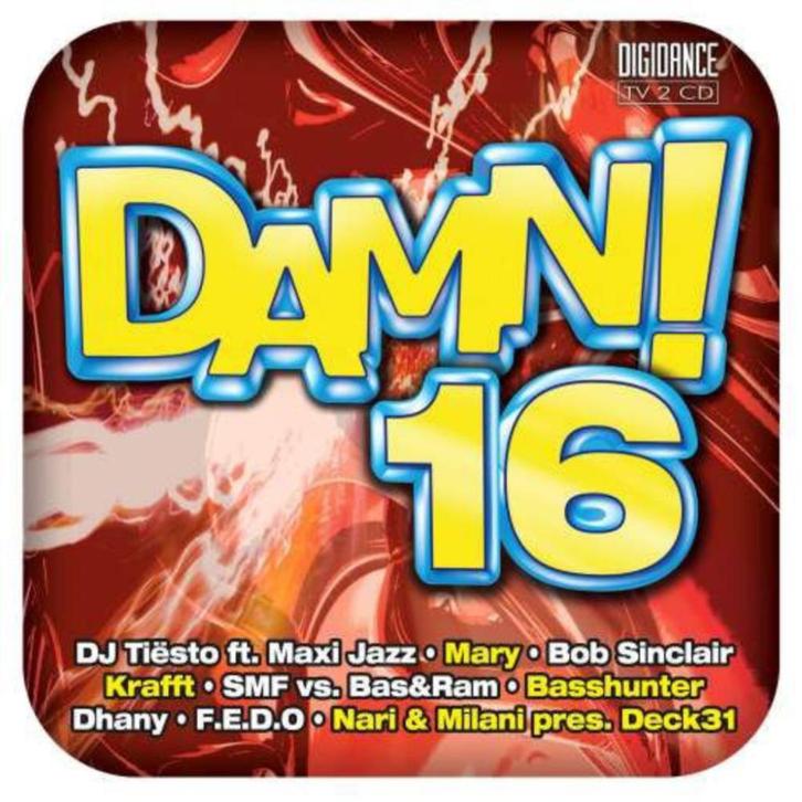 Various – Damn! 16 2XCD, Cd's en Dvd's, Cd's | Dance en House, Zo goed als nieuw, Dance Populair, Verzenden
