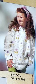 Breien patronen lanarte -   kindertruien mt 104 ++ meisjes, Verzenden, Zo goed als nieuw, Breien of Haken, Wol of Garen