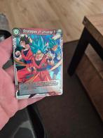 Dragonball z super kaart strategies of universe 7 foil, Ophalen of Verzenden, Zo goed als nieuw, Losse kaart, Foil