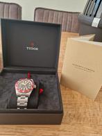 Tudor Blackbay Burgundy z.g.a.n., Sieraden, Tassen en Uiterlijk, Horloges | Heren, Overige merken, Staal, Staal, Polshorloge
