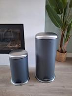 2x Mjosa prullenbakken ikea, Ophalen, Gebruikt, Rvs, 50 tot 75 cm