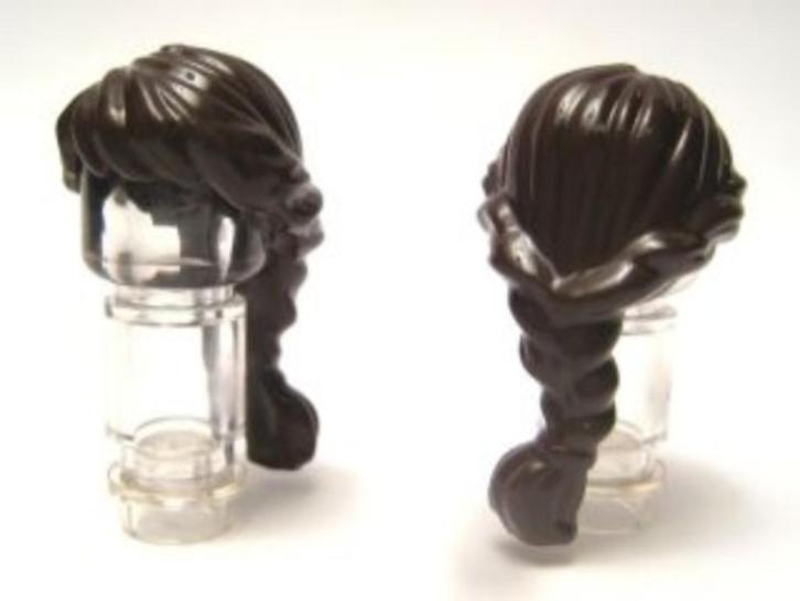 Lego Castle Haar 3x Haar Donker Bruin / Dark Brown 88286, Kinderen en Baby's, Speelgoed | Duplo en Lego, Nieuw, Lego, Losse stenen