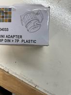 Mini Adapter 3P DIN > 7P Plastic, Ophalen of Verzenden, Nieuw, Universele onderdelen