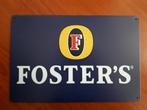 Foster's Bier 20x30 cm Reclamebord, Ophalen of Verzenden, Nieuw, Reclamebord