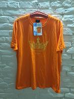 Koningsdag T-shirt maat XL XXL, Nieuw, John Cabot, Oranje, Maat 56/58 (XL)