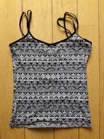 top / hemd , mt 36 , kleur zwart / wit, Kleding | Dames, Zwart, Ophalen of Verzenden, Zo goed als nieuw, Maat 36 (S)