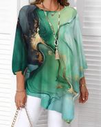 Top Sophia Groen (44-52), Verzenden, Nieuw, Groen, Jurk