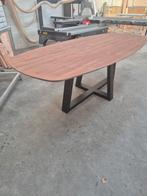 Ovale Eettafel - Modern Design, 100 tot 150 cm, Nieuw, Ophalen of Verzenden, Metaal