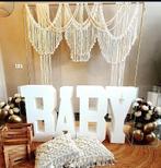 Piepschuim Letters & Pilaren - Decoratie, Ophalen, Zo goed als nieuw, Wanddecoratie