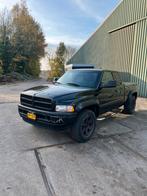 Dodge ram 1500 2001 Zwart nette goede pick up benzine lpg, Zwart, Geïmporteerd, Te koop, 750 kg