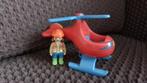 Playmobiel 123 helikopter met poppetje, Ophalen of Verzenden, Zo goed als nieuw
