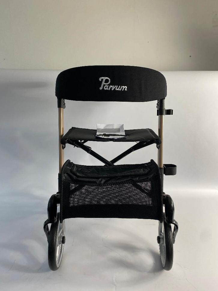 Parvum Luxo Medium Rollator met 50% Korting – Showroommodel, Diversen, Rollators, Zo goed als nieuw, Lichtgewicht, Opvouwbaar