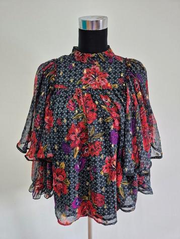 River Island Top - Bloemenprint - Maat 38 beschikbaar voor biedingen