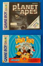 GBC Handleidingen: Planet of the Apes & Looney Tunes, Gebruikt, Overige genres, Ophalen of Verzenden, Gekoppelde computers
