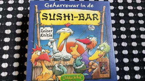 Geharrewar in de sushi-bar 999 games zgan sushibar, Hobby en Vrije tijd, Gezelschapsspellen | Kaartspellen, Zo goed als nieuw