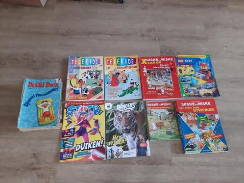 Leuke kindertijdschriften en stripboeken, Boeken, Stripboeken, Gelezen, Meerdere stripboeken, Ophalen of Verzenden