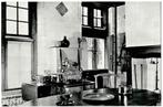 Leiden (zh) keukeninterieur museum de lakenhal, ongelopen,, Verzenden, 1940 tot 1960, Ongelopen, Zuid-Holland