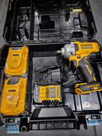 DeWalt slagmoersleutel 2x 5.0ah accu + lader in TSTAK, Ophalen of Verzenden, Nieuw, Overige typen