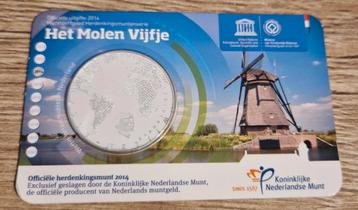 Coincard Molenvijfje 5 Euro beschikbaar voor biedingen