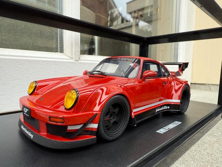 1:18 Porsche 911 964 RWB Painkiller 2008 GT Spirit GT449 NEW, Hobby en Vrije tijd, Modelauto's | 1:18, Nieuw, Auto, Overige merken