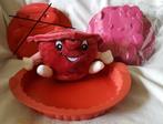 Tup. adv. 15: MFV silicone (bak)vorm Hello Kitty, vlaaivorm , Ophalen of Verzenden, Gebruikt, Wit, Overige typen