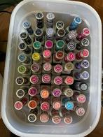 complete nagelstudio set, met nagellak, lamp en accesioires, Nagels lakken