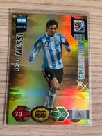 Panini WK 2010 Lionel Messi CHAMPION, Verzamelen, Ophalen of Verzenden, Gebruikt, Buitenlandse clubs, Spelerskaart