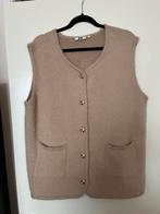 Zgan fluffy gilet WE maat 46/48, Ophalen of Verzenden, Zo goed als nieuw, Maat 46/48 (XL) of groter, Bruin