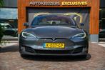 Tesla Model S Long Range Pano Navi Parkeersensoren 19"L.M. S, Auto's, Automaat, Gebruikt, 100 kWh, 420 min