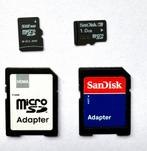 Micro SD kaart + adapter, Audio, Tv en Foto, Fotografie | Geheugenkaarten, Ophalen of Verzenden, MicroSD