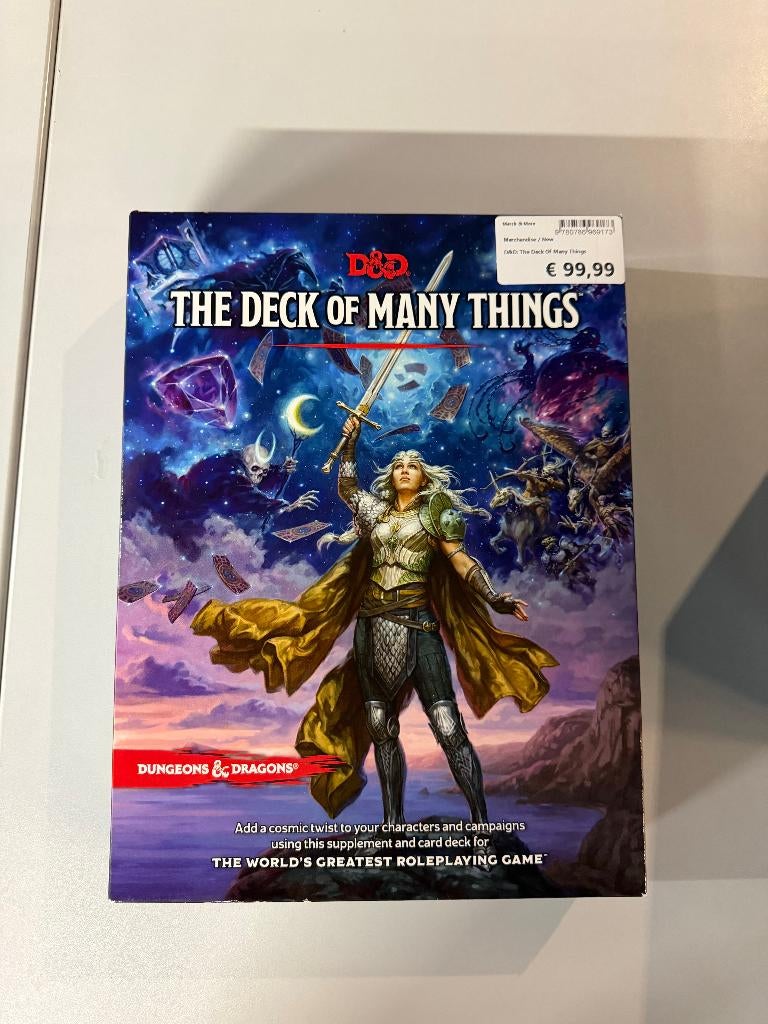 dungeons and dragons  the deck of many things, Ophalen of Verzenden, Nieuw, Overige soorten, Toebehoren