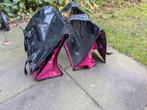 Willex dubbele fietstas roze, Ophalen of Verzenden, Gebruikt