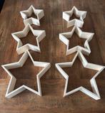 6 houten sterren in drie maten, Diversen, Ophalen of Verzenden, Zo goed als nieuw