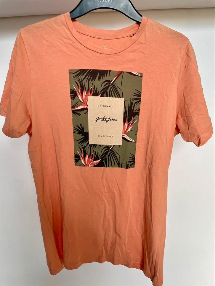 Jack & Jones T-Shirt – Maat S | 176 16Y– Roze goed als nieuw, Kleding | Heren, T-shirts, Zo goed als nieuw, Maat 46 (S) of kleiner