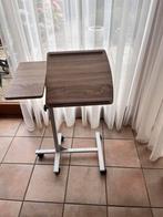 Laptoptafel Verstelbaar met Wieltjes, Computers en Software, Laptoptafels, Ophalen, Gebruikt, In hoogte verstelbaar