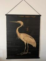 Bamboe Wanddecoratie Reiger ByBoo, Antiek en Kunst, Ophalen