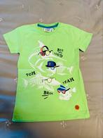 Oranje Stars leuk groen t-shirt met opdruk maat 116/122, Kinderen en Baby's, Kinderkleding | Maat 116, Gebruikt, Verzenden, Shirt of Longsleeve